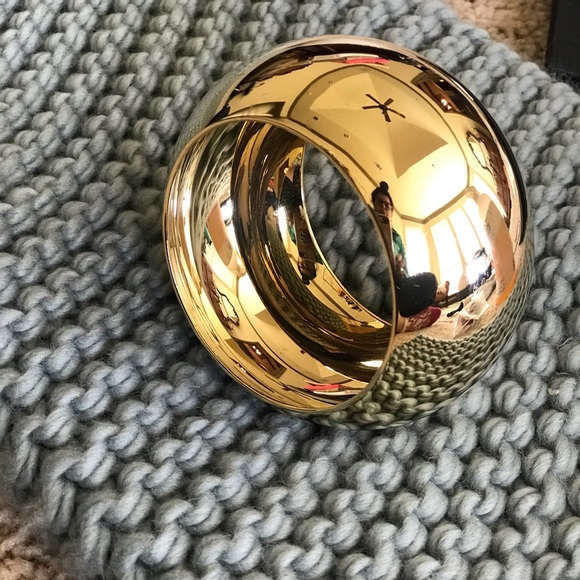 J. Crew Jewelry - J. Crew gold dome bangle.
